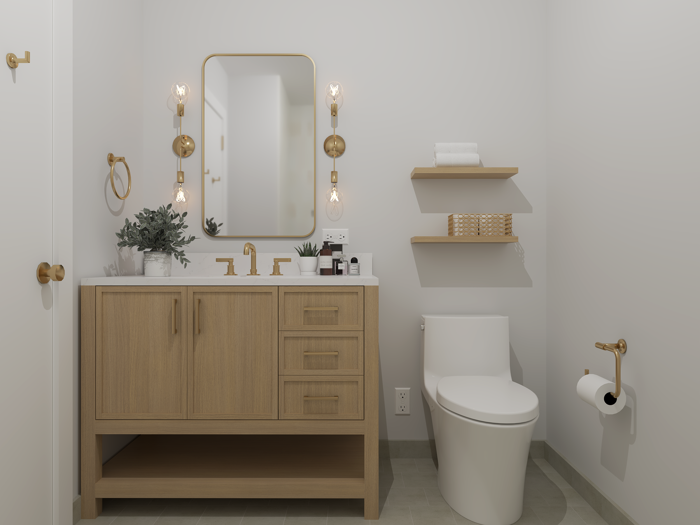 Modern bathroom